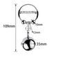 Stainless Steel Cock Ring Male Ball Stretcher