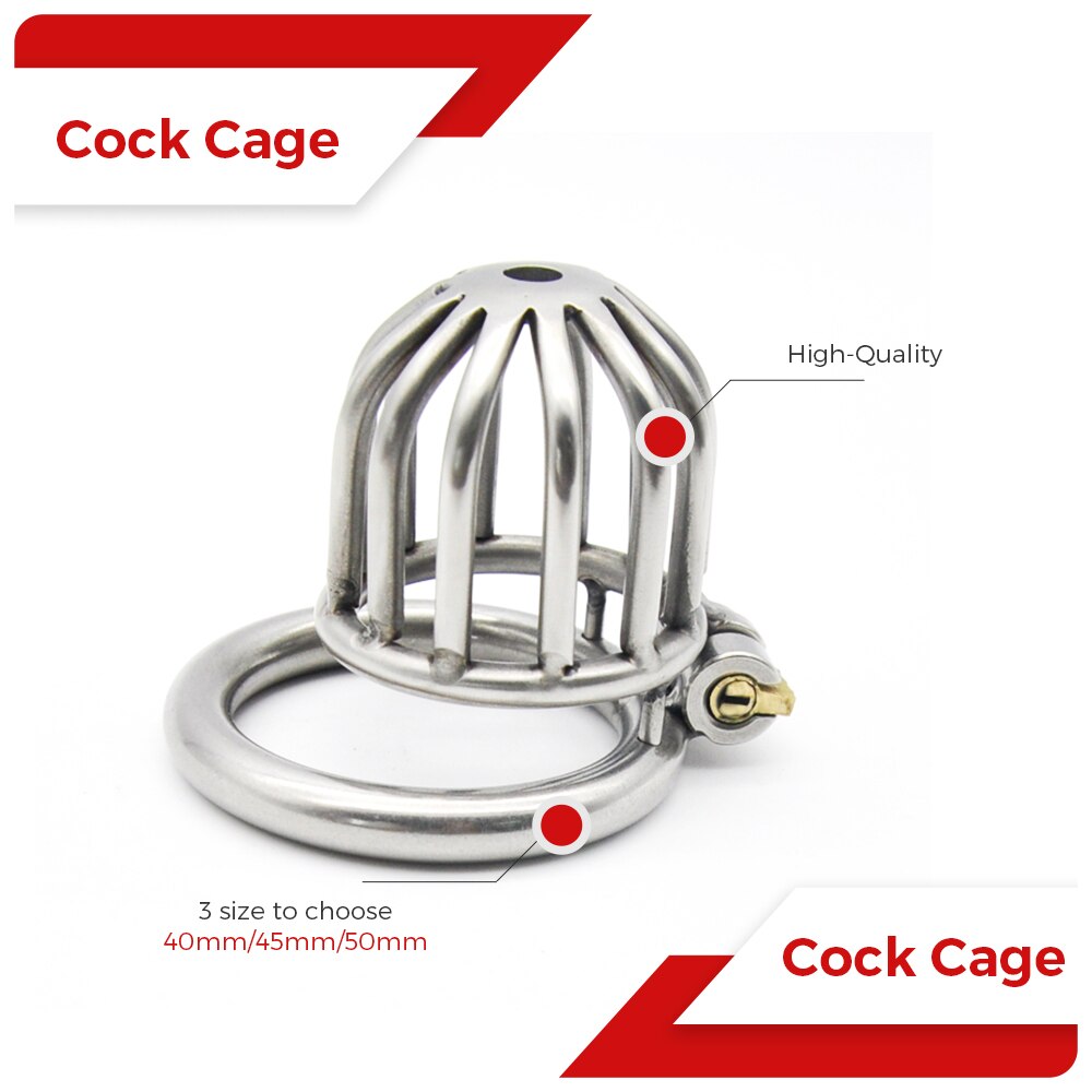 Training outdoor Wear Steel Cock Cage