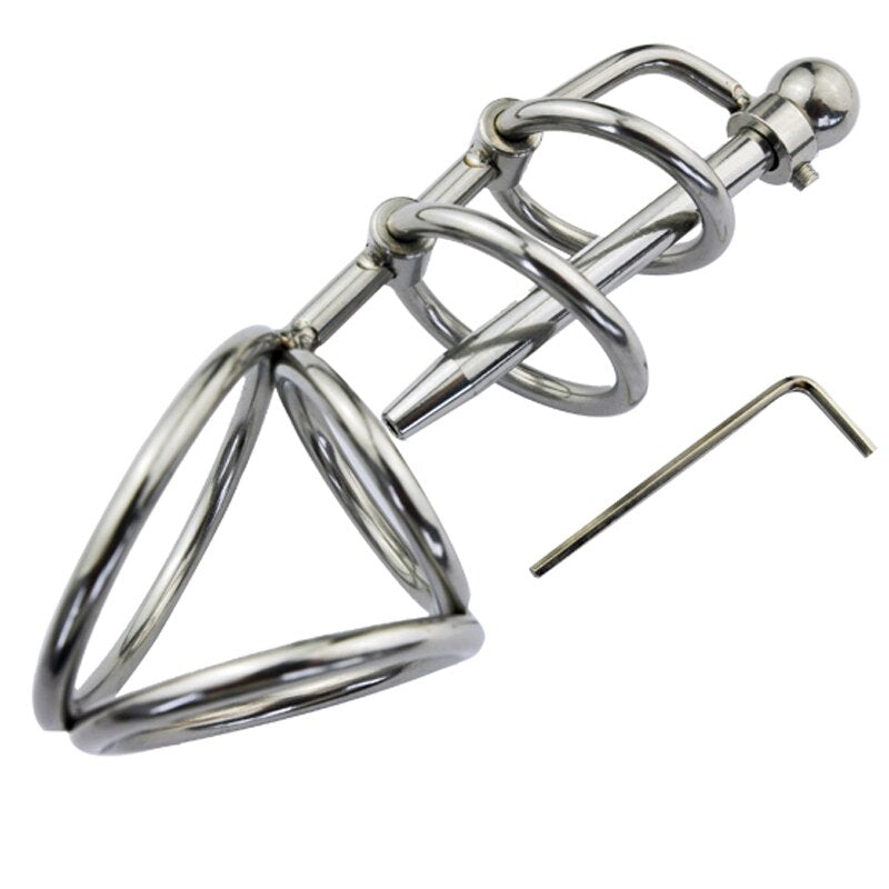 Slave Torture Chastity Device Cock Ring