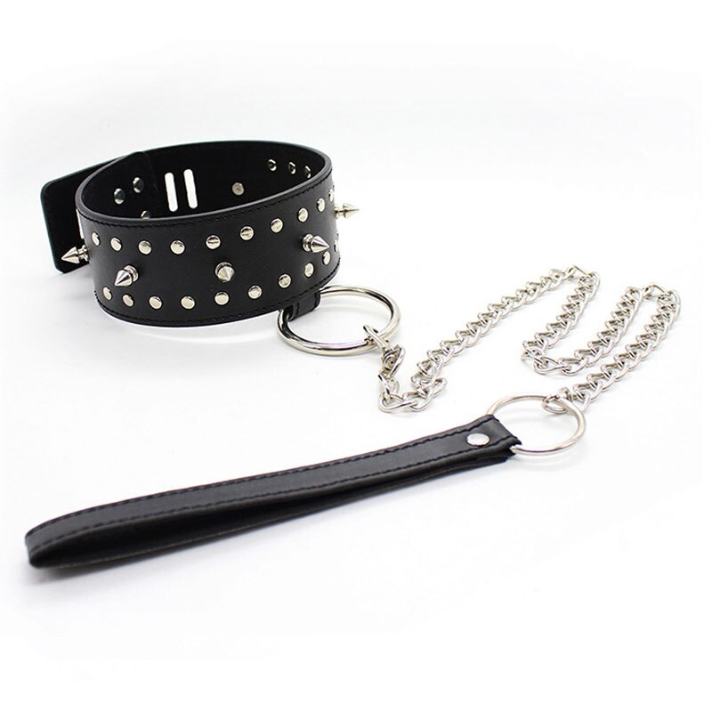 Spiked BDSM Bondage Neck Collar