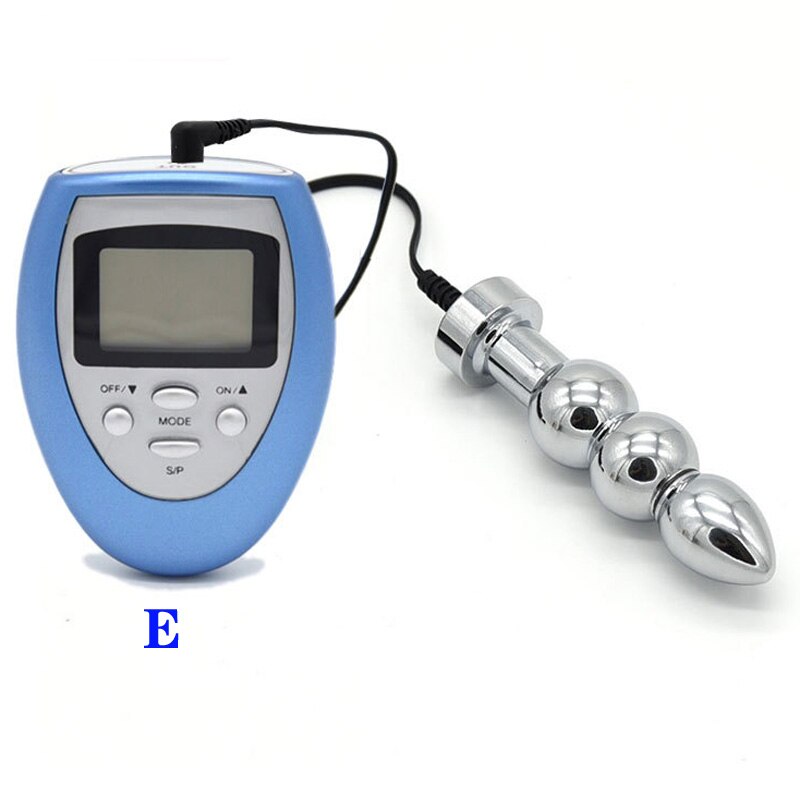 Electro Stimulation Beads Anal Plug