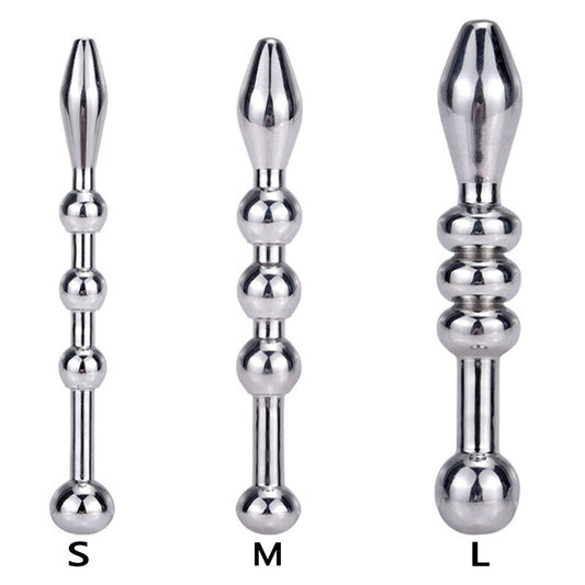 Beads Insertion Metal Penis Plug