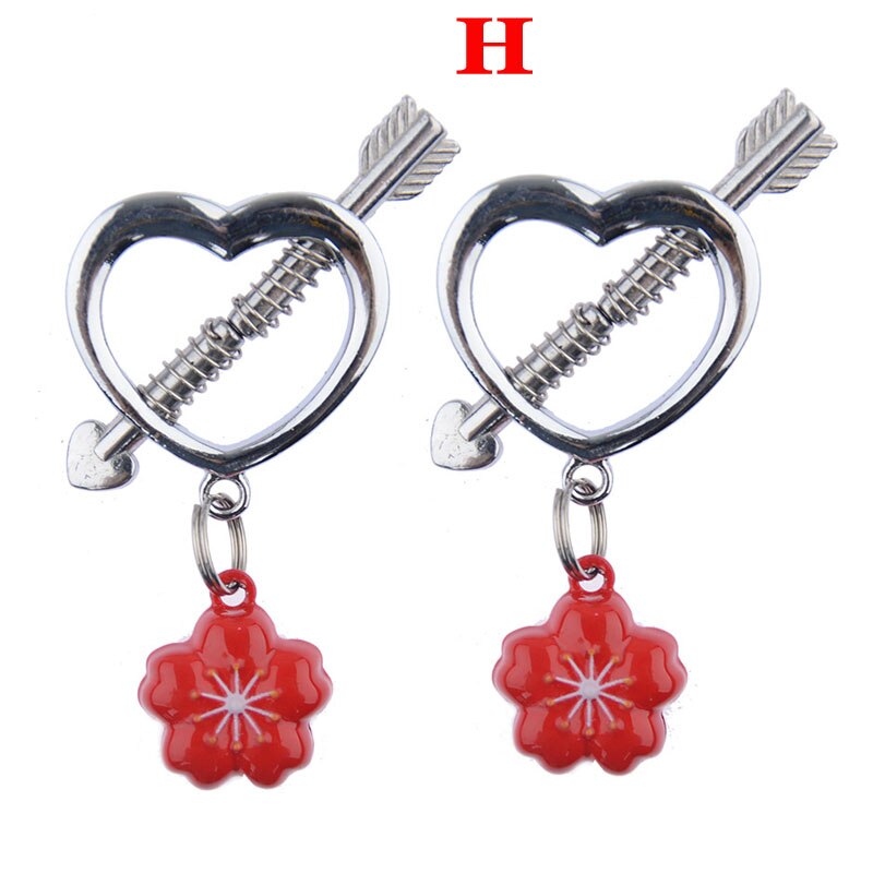 Bells Pendant Erotic Nipple Clamps