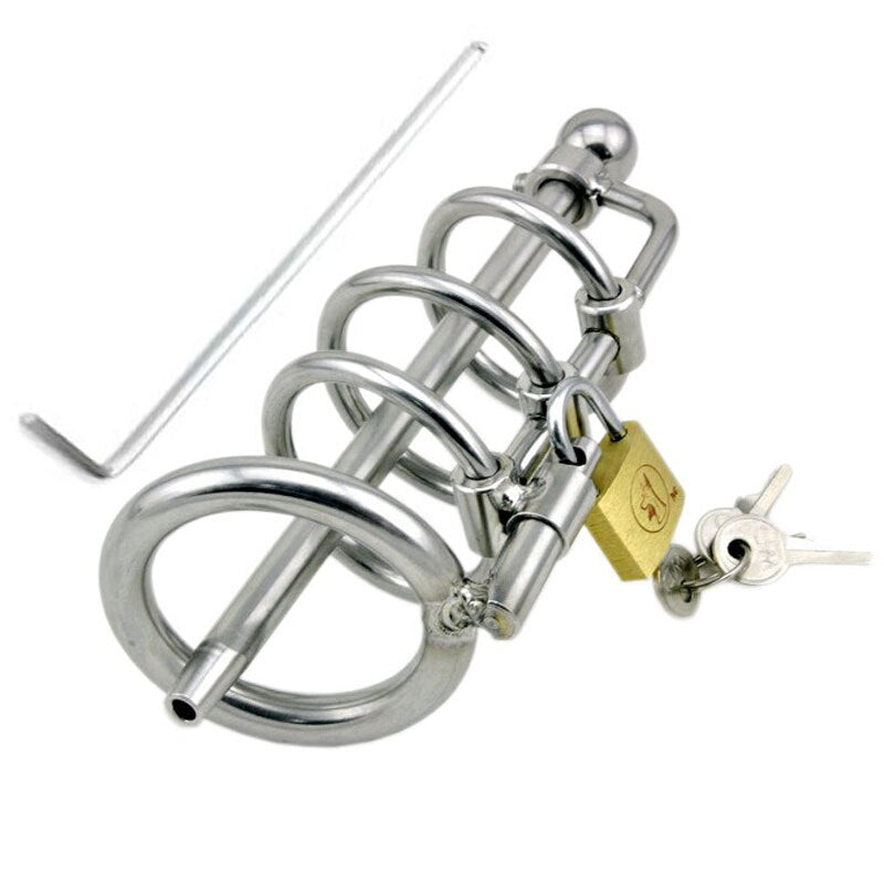 BDSM Torture Urethral Sound Chastity Device