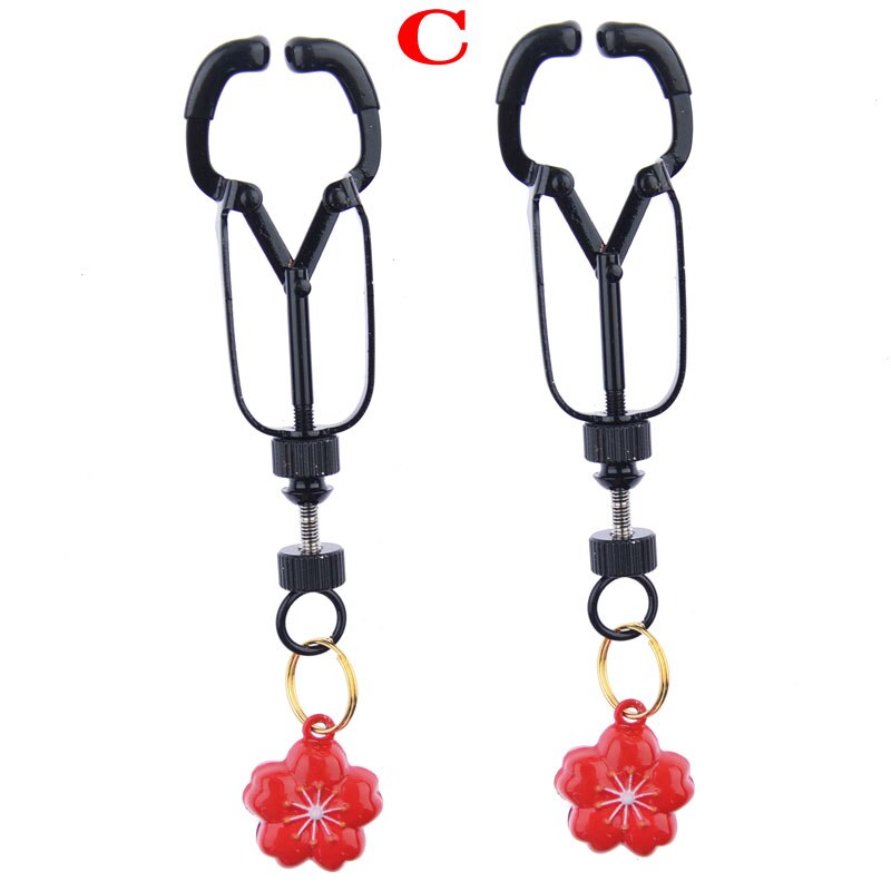 Bells Pendant Erotic Nipple Clamps