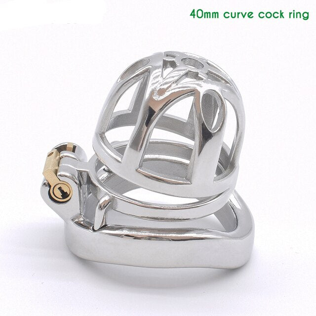 Securely Locked Bondage Male Chastity Device