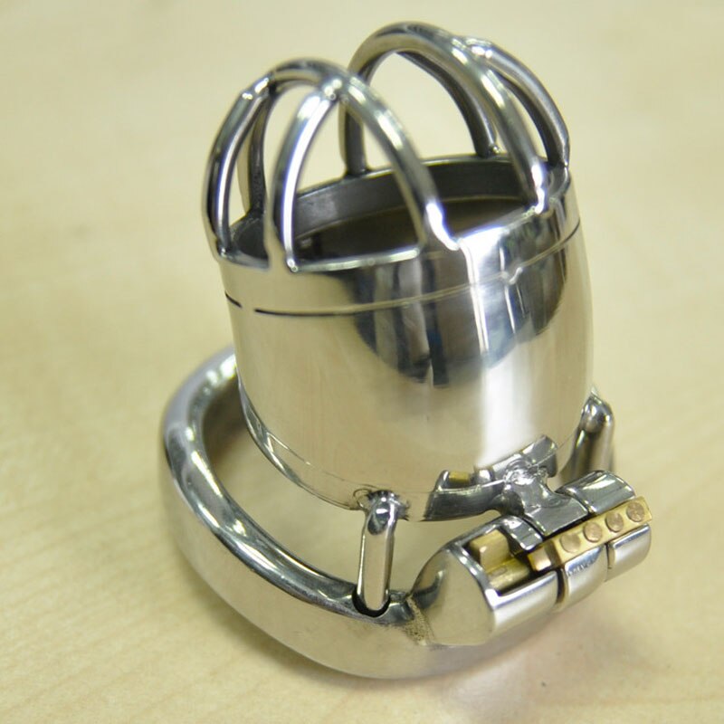 Short 304 Stainless steel Cock Chastity Cage