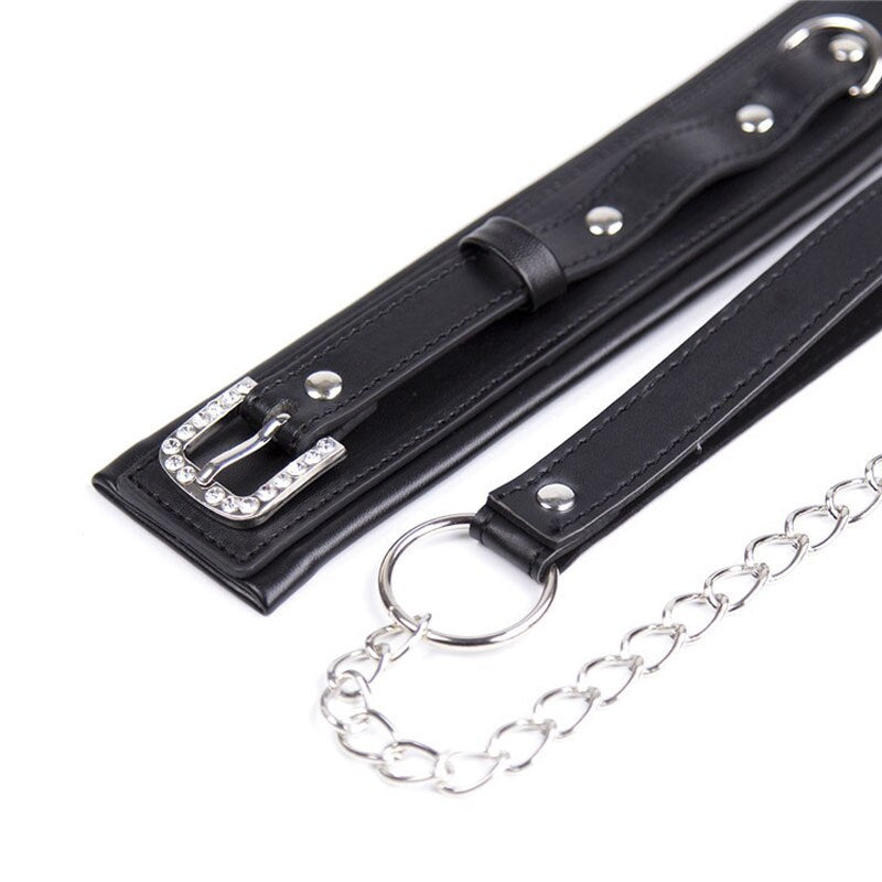 Slave Bondage Tape Neck Collar