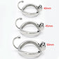 Hook Card Ring Metal Chastity Cage