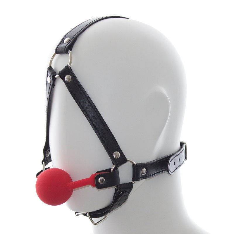 Slave Hanress Silicone Ball Mouth Gag