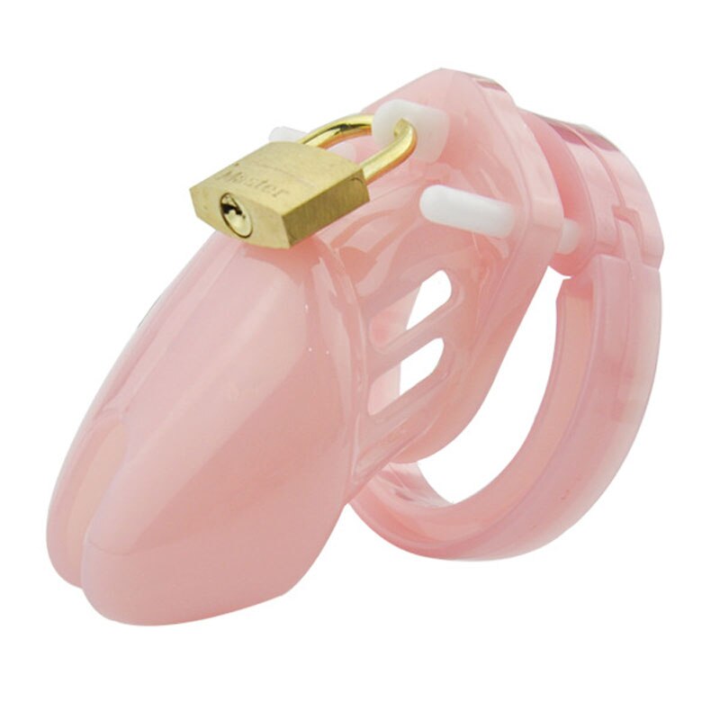 Short Type Plastic Chastity Cage