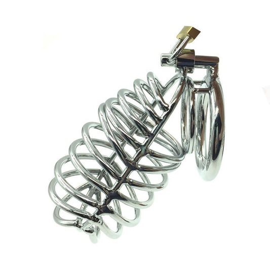 Sleeve Stainless Steel Chastity Device Cage