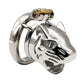 Curved Ring BDSM Metal Chastity Cage