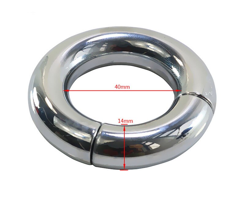 Magnetic Suction Metal Cock Ring