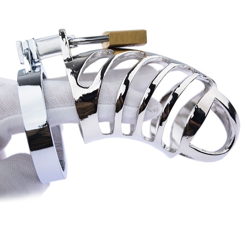 Bondage Torture Metal Male Chastity Cage