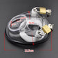 Plastic Bowl Bondage Male Chastity Cage
