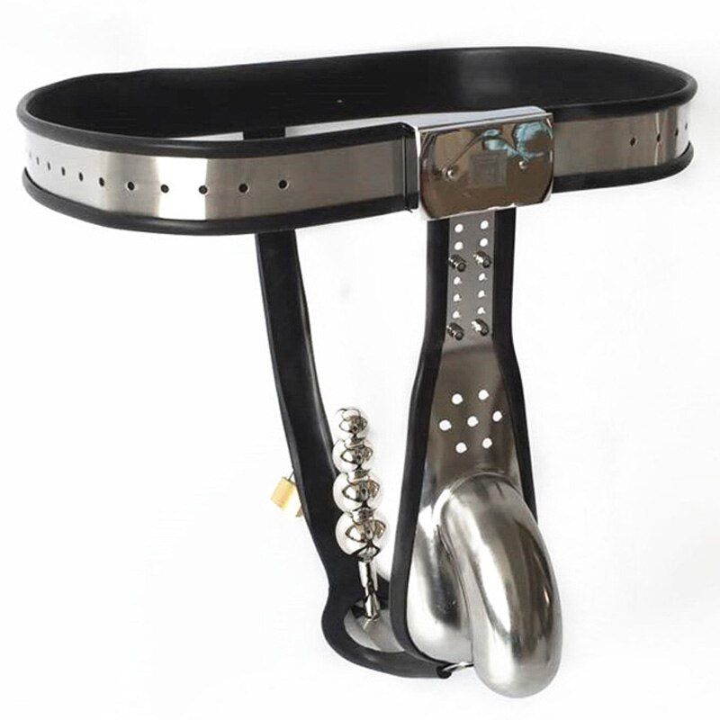 T Type Male Chastity Belt