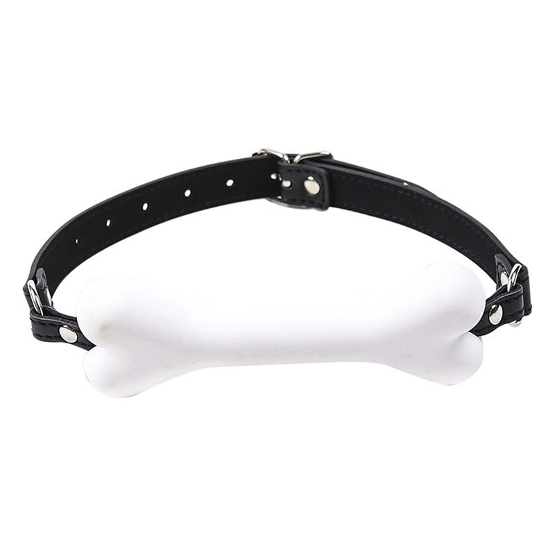 BDSM Bondage Dog Bone Mouth Gag