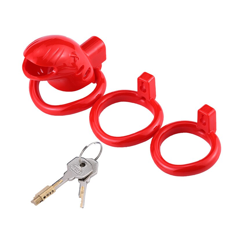 BDSM Plastic Erotic Chastity Cage