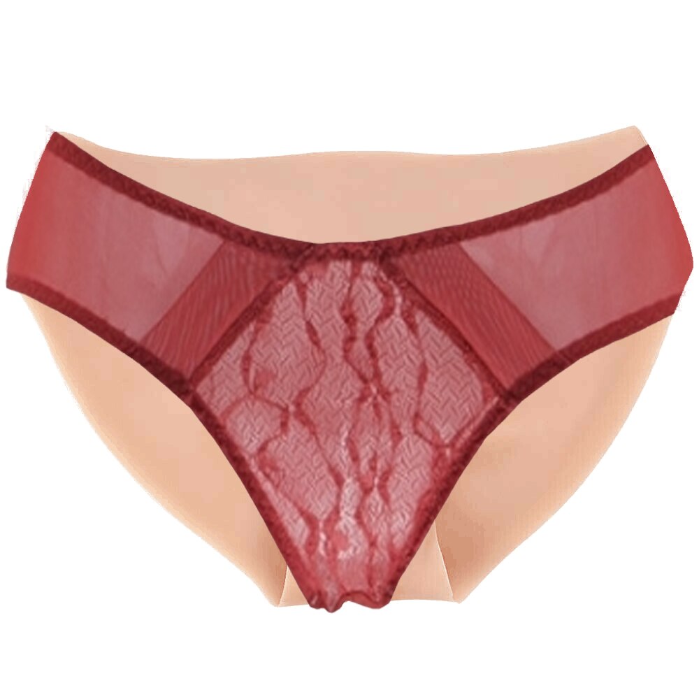 Silicone Fake Vagina Underwear Panties