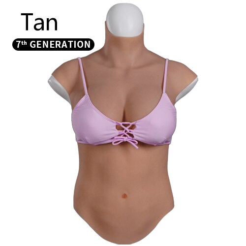 Wearable Upper Bust Oversize Silicone Fake Boobs