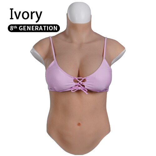 Wearable Upper Bust Oversize Silicone Fake Boobs