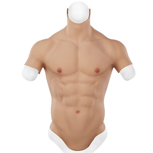 Silicone Male Chest Fake Muscle Chest