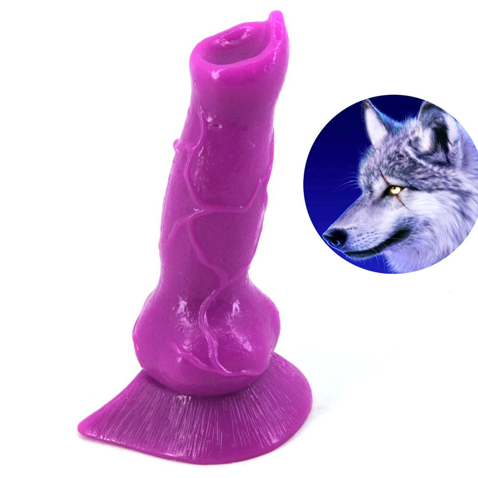 Artificial Animal Wolf Dildo Fake Penis