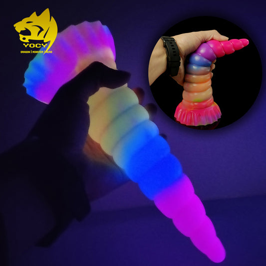 11 Level Conch 6.5cm Silicone Dildo