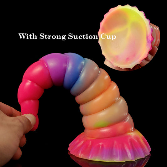 11 Level Conch 6.5cm Silicone Dildo