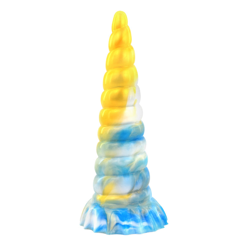 11 Level Conch 6.5cm Silicone Dildo