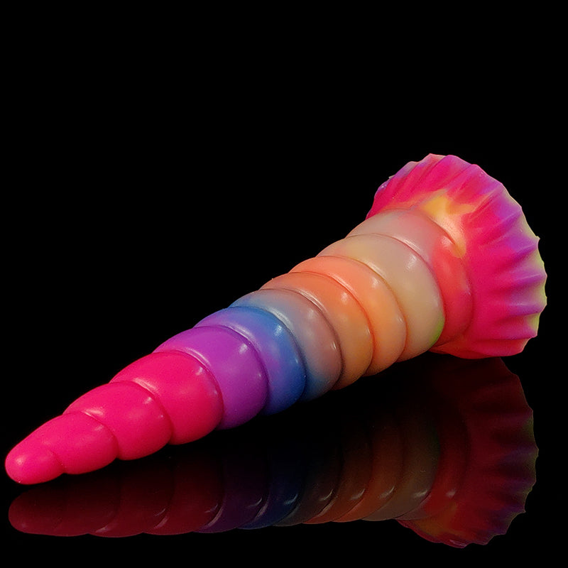 11 Level Conch 6.5cm Silicone Dildo