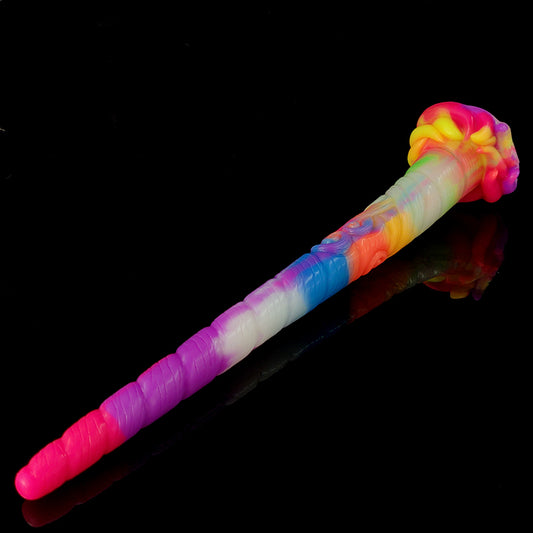 16.9Inch Long Soft Silicone Dildo