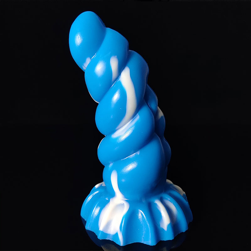 Colorful Silicone Bumps Fantasy Dildo