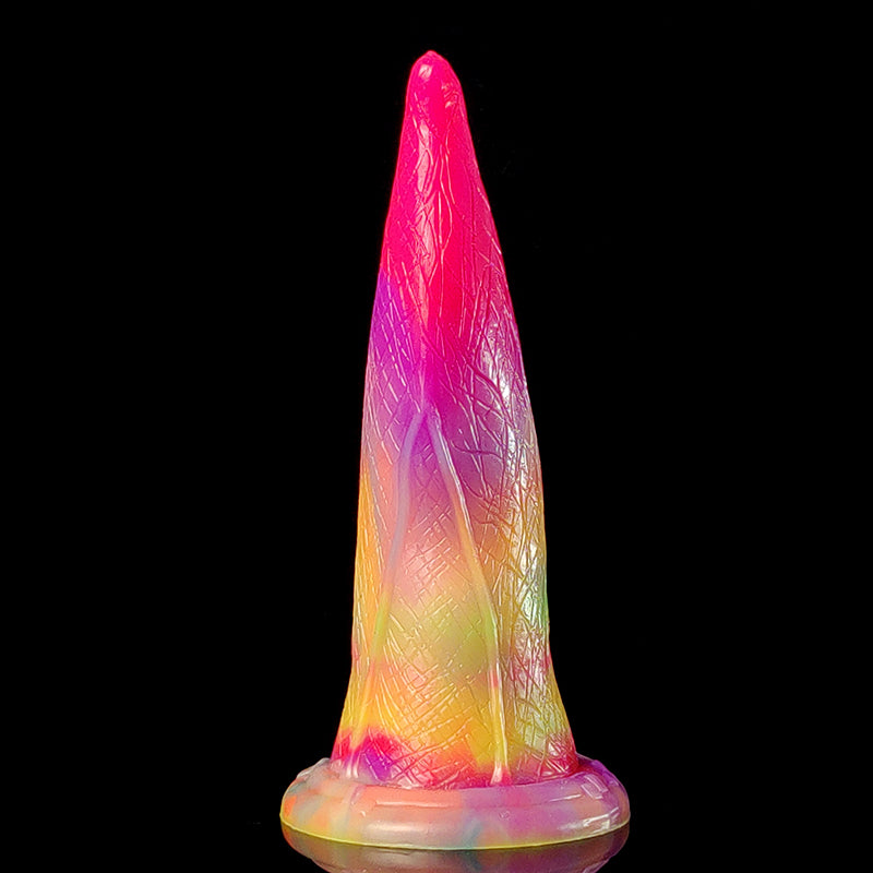 9 inch Mulit-Color Luminous Octopus Dildo