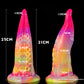 9 inch Mulit-Color Luminous Octopus Dildo