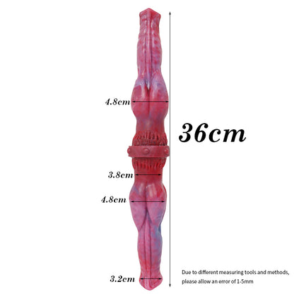 48cm Long Double Head Horse Dildo