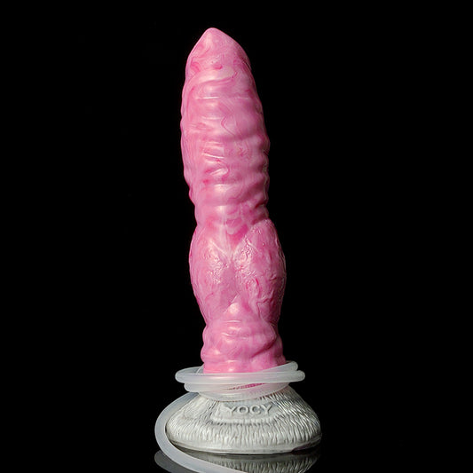 8 Inch Animal Wolf Dog Knot Dildo