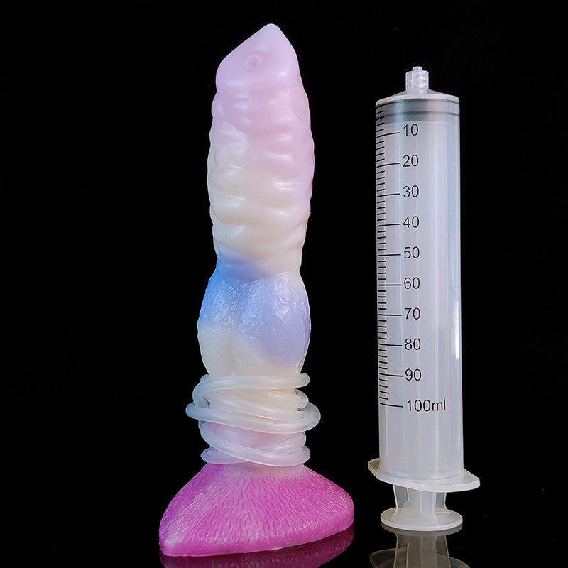 8 Inch Animal Wolf Dog Knot Dildo