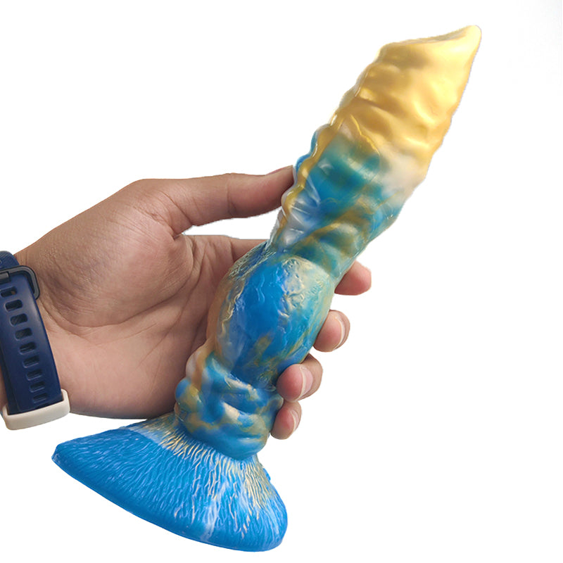 8 Inch Animal Wolf Dog Knot Dildo