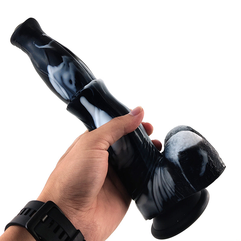 9.6 inch Soft Silicone Realistic Horse Dildo