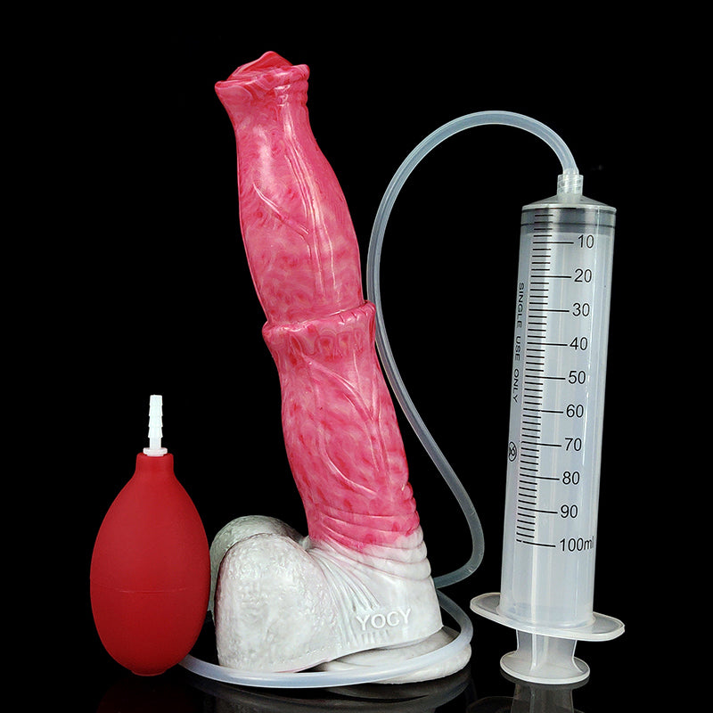 9.6 inch Soft Silicone Realistic Horse Dildo