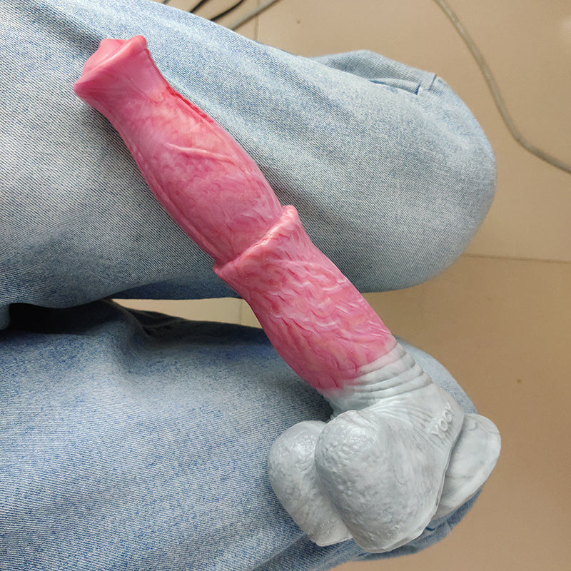 9.6 inch Soft Silicone Realistic Horse Dildo