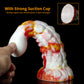 Colorful Massager Suction Cup Dildo