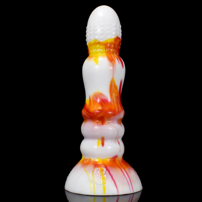 Colorful Massager Suction Cup Dildo