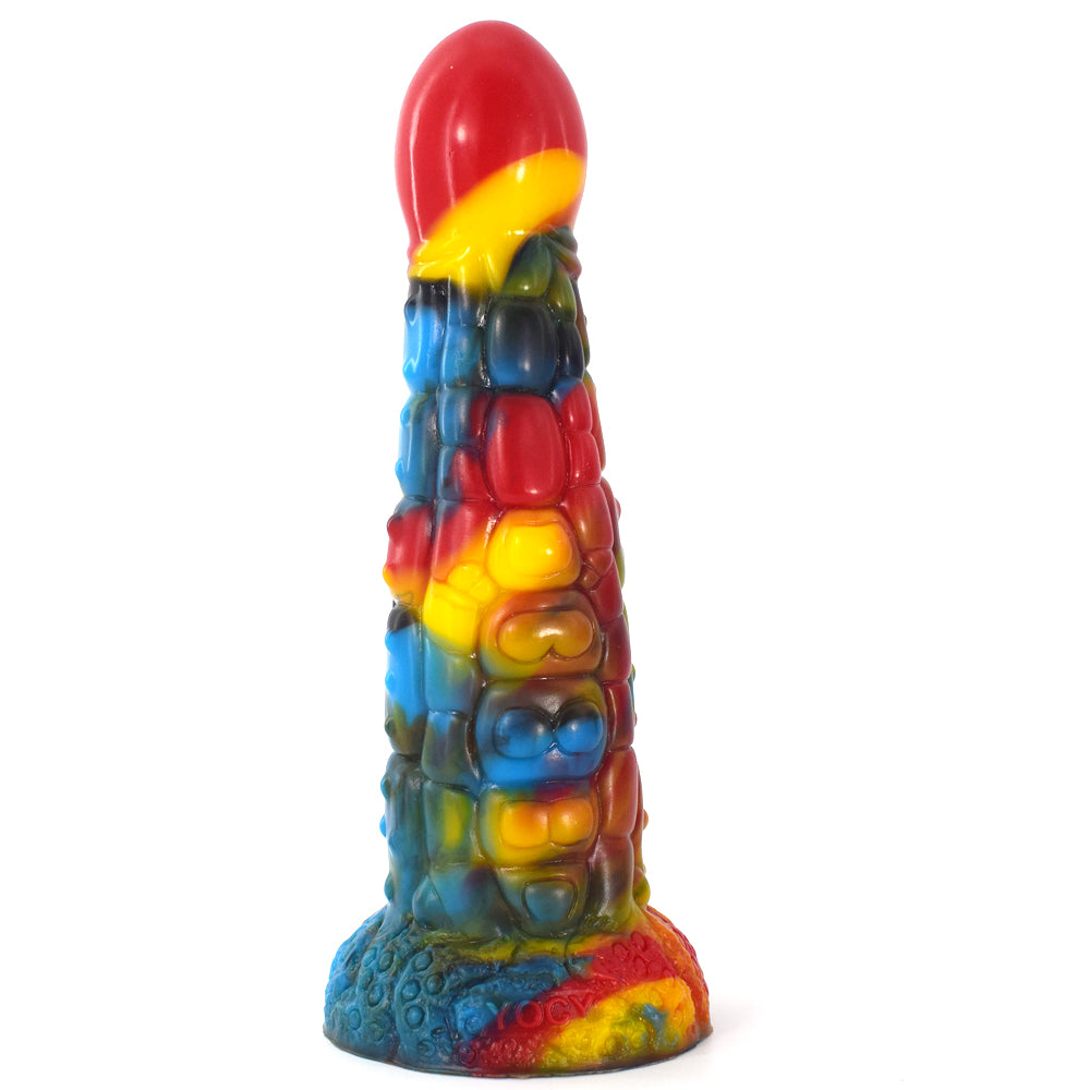Colorful Massager Suction Cup Dildo
