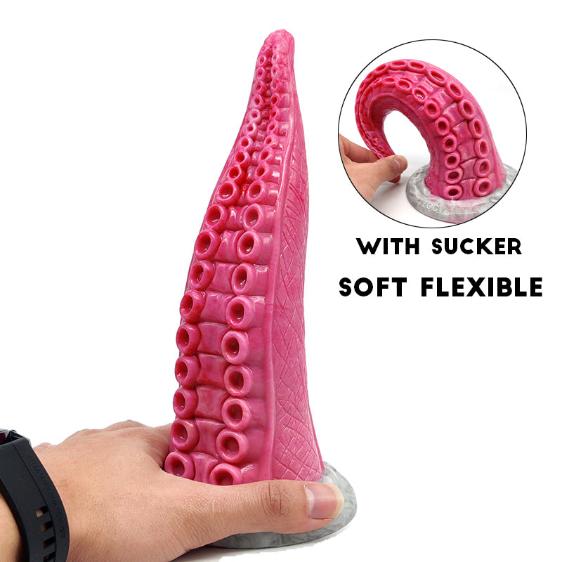 Body-Safe Silicone Soft Dildo Octopus Tentacle Huge