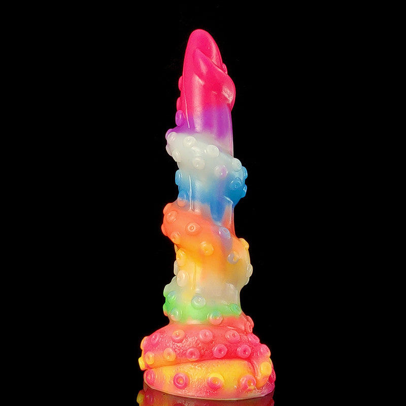 Colorful Tentacle Silicone Animal Dildo