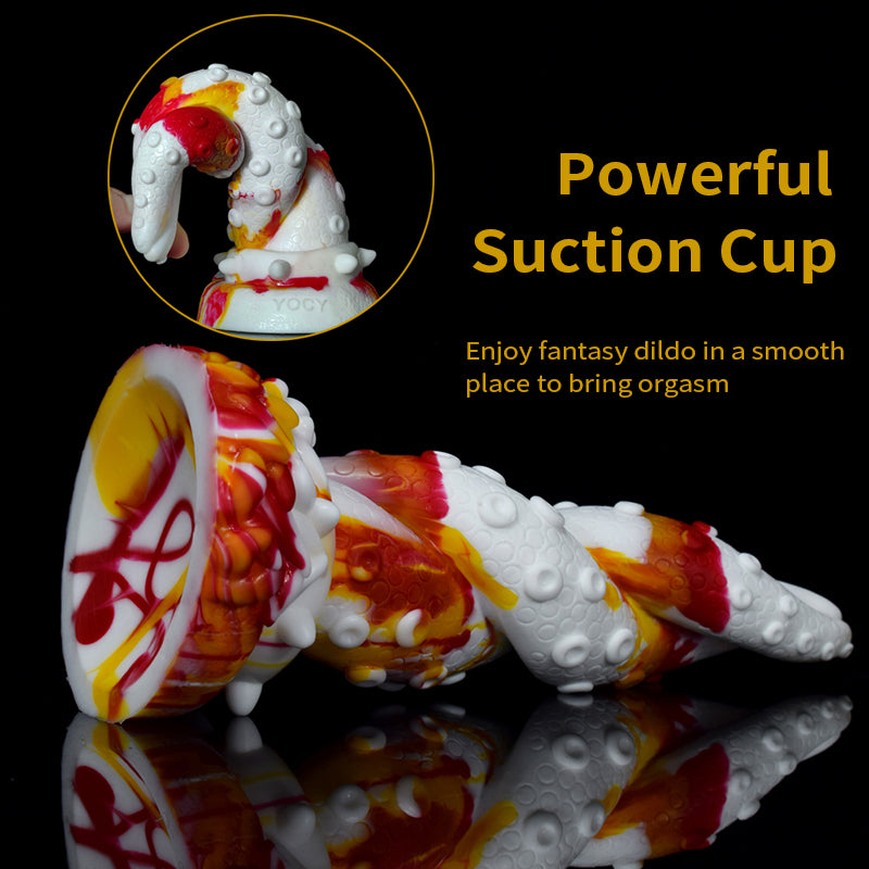 Colorful Tentacle Silicone Animal Dildo