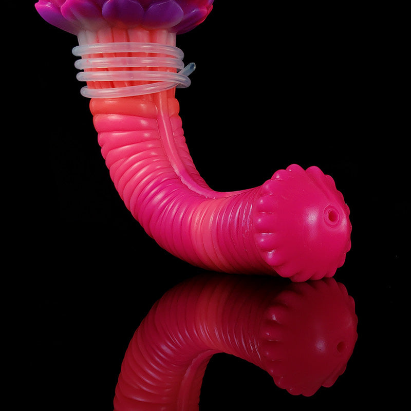 Glowing In Dark Pink Horse Dildo